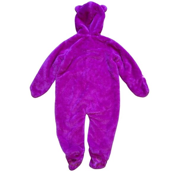 Magnetic Me Infant Plush Minky Bunting Hooded Footed 6-9 Months - Picture 3 of 8